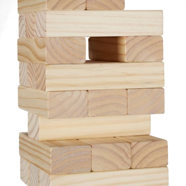 XL Wabble Tower Wood