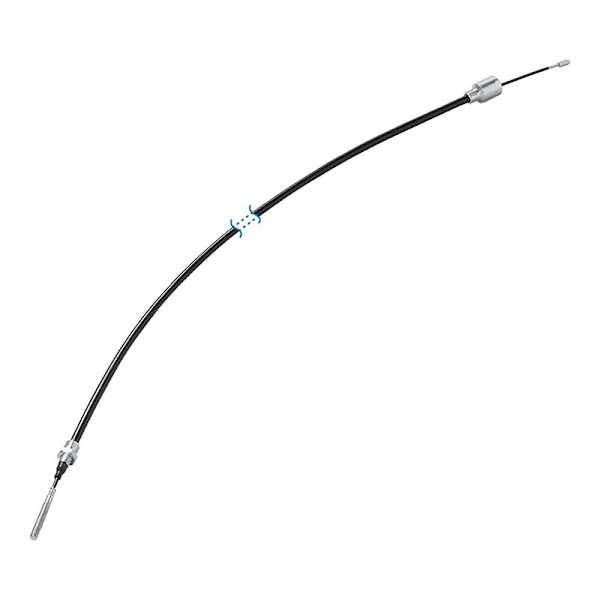 Jarruvaijeri 1430/1657mm kuppi Ø26mm sopii BPW:lle