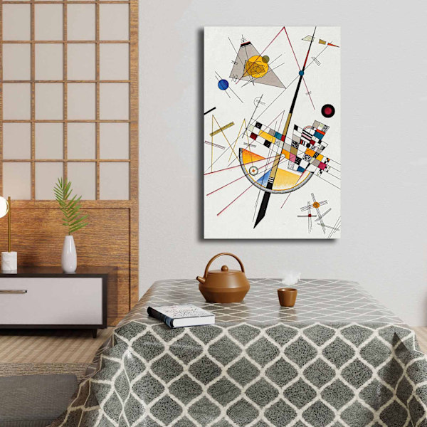 Dekorativ canvasmålning 4570KANDINSKY034