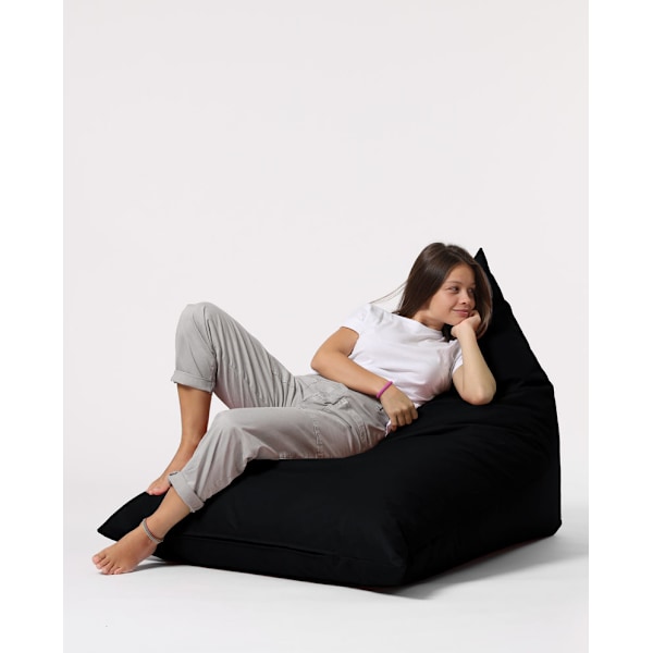 Garden Bean Bag Pyramid Big Bed Puf - Sort