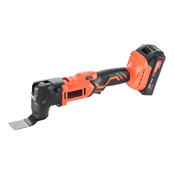 Batteridrevet oscillerende multiværktøjssæt, 20V 2,0Ah, 12 dele, LED