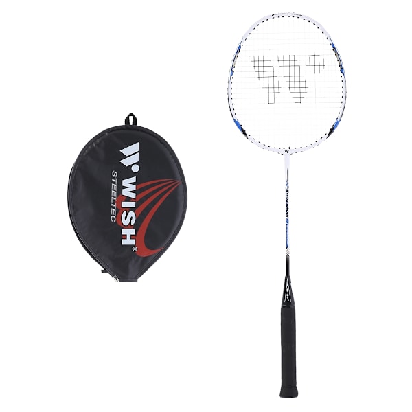 Badmintonracket – Stålram, blå