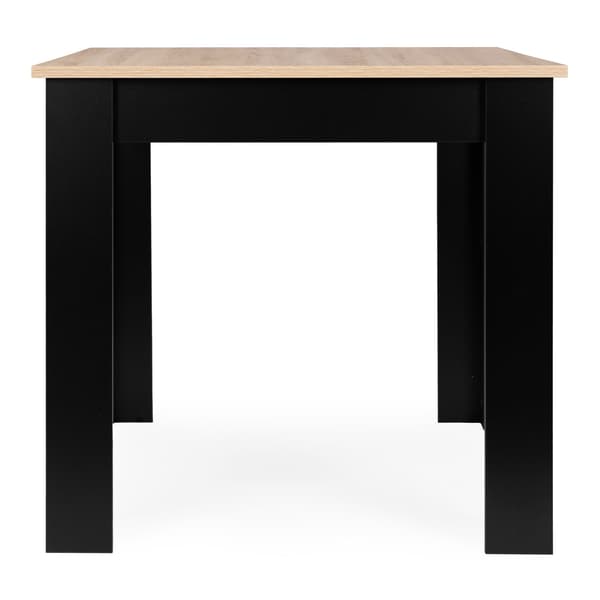 Ruokapöytä 4 hengelle, 120x80 cm, MDF-levy, melamiini
