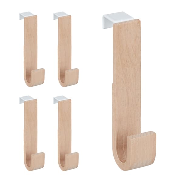Trädörrkrok set om 5