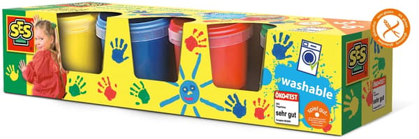 Ses Fingermaling, 4 farver