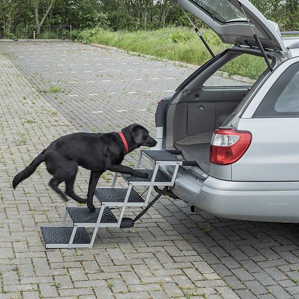Hundetrappe aluminium foldbar