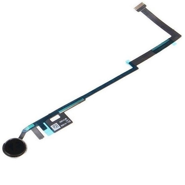 iPad 9.7 2018 Hjemmeknap med Flex - Sort