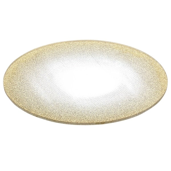 Stander til dekorative lyskompositioner, spejlglas, glitter, 15 cm