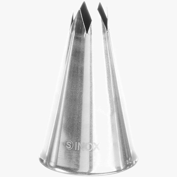 Stjernetip til kageposeærmer, ståldiameter. 9 mm - ENDI 551271