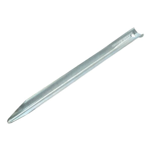 Tentpeg 30cm metalli puolipyöreä 10 kpl polybag