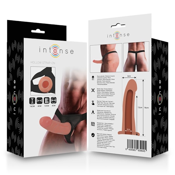 Intense - Hollow Valjaat Dildo 16 X 3 cm