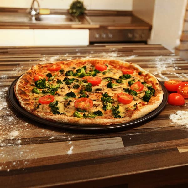 Pizzatallrik rund, set om 4