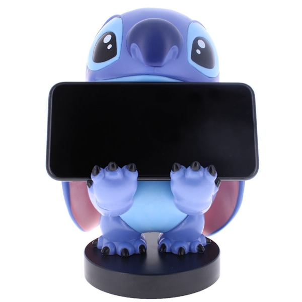 Stitch Figur Klemmebeslag, 21 cm Cable Guy Display