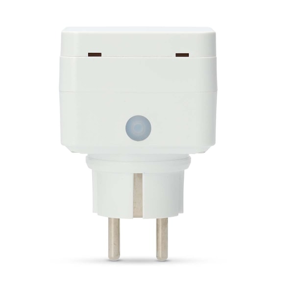 SmartLife Smart Plug | Zigbee 3.0 | IP44 | Effektmåler | 3680 W | Type F (CEE 7/7) | -10 - 40 °C | Android™ / IOS | Hvid | 1 stk.