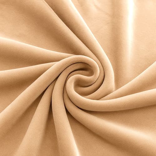 Beige sofföverdrag, töjbart, 190-230cm