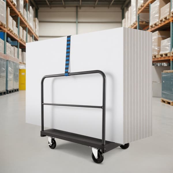 Gipsvogn, 1800 lb 2-i-1 stålpanelvogn