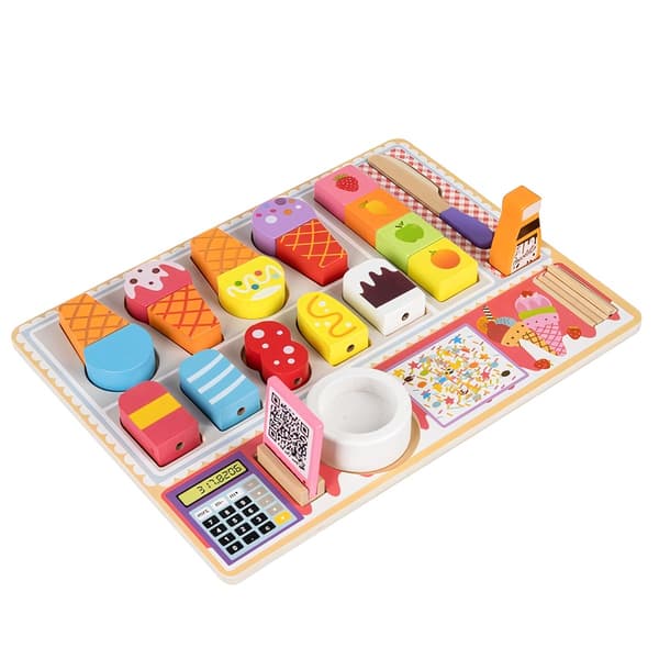 Isbutik i træ Kruzzel 22494