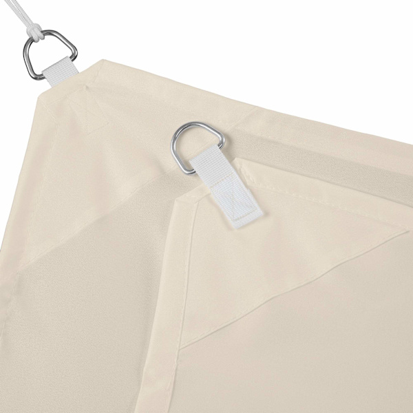 Solsegel rektangulär beige