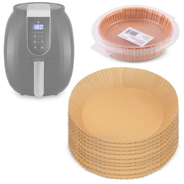 Bagepapir til airfryer 16 cm Berdsen - 20 stk