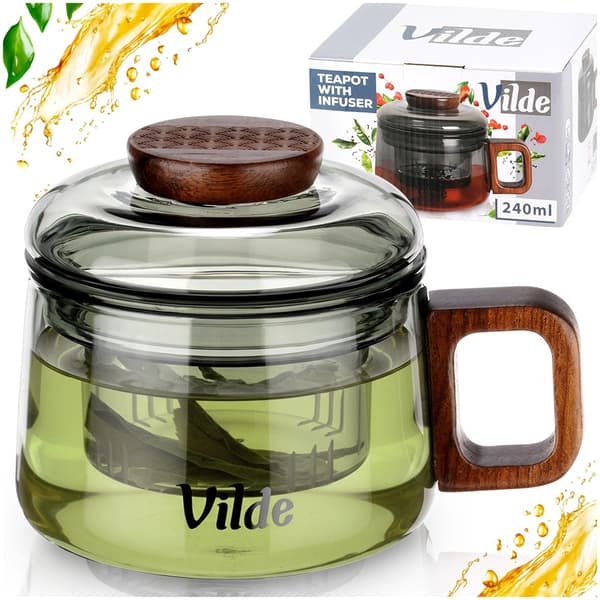 Glaskrus med borosilikat-infuser, 240 ml