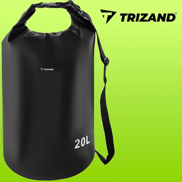 Vandtæt taske 20L sort 23566