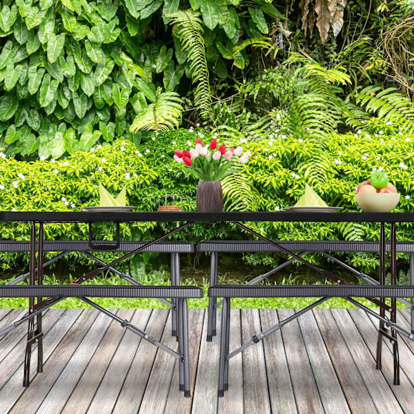 Black Beer Bench setti 2 kpl