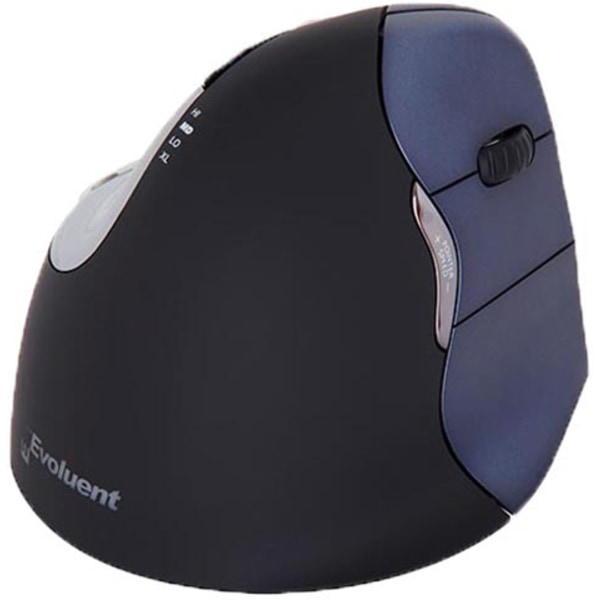 Evoluent VerticalMouse 4 Right Wireless - trådlös vertikal mus för högerhänta personer