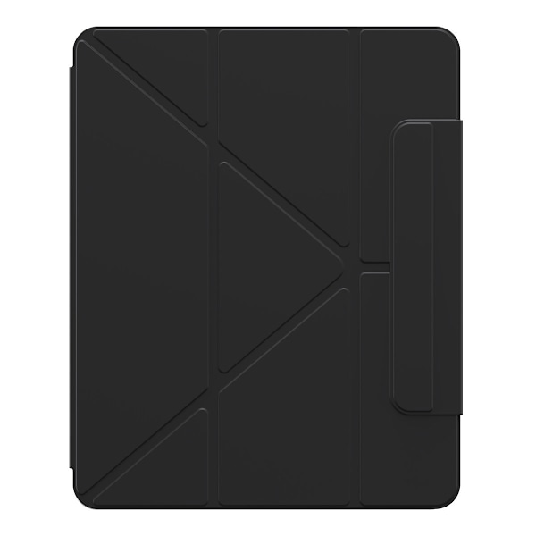 Kotelo, magneettinen kansi, Y-tyyppinen teline iPad Prolle 11'' / Air 4-5 10,9'' - harmaa