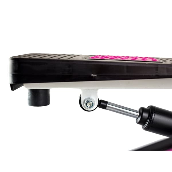 Twist Stepper med rep, Rosa – Kompakt träningsutrustning