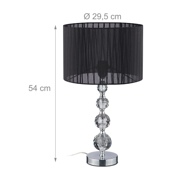 Bordslampa kristall