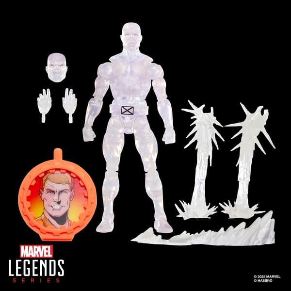 Marvel Legends-serien Secret Wars Iceman-figur 15 cm