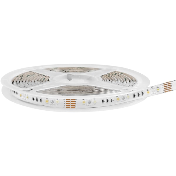 Smart RGB+CCT (RGB + Varm-kølig hvid) Lys-strip 5m WiFi Tuya