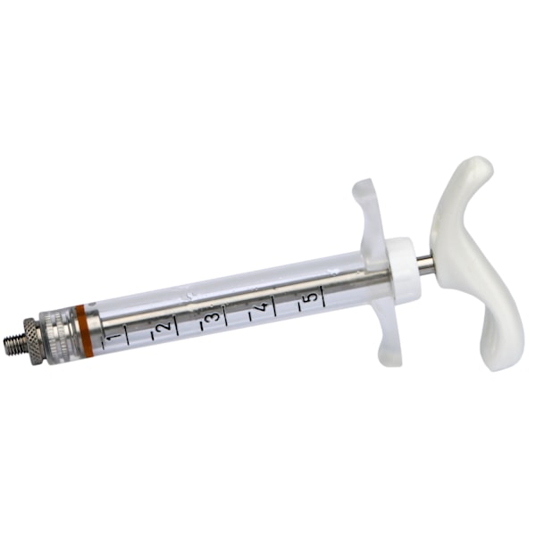 Nylon sprøjte 5ml gevind