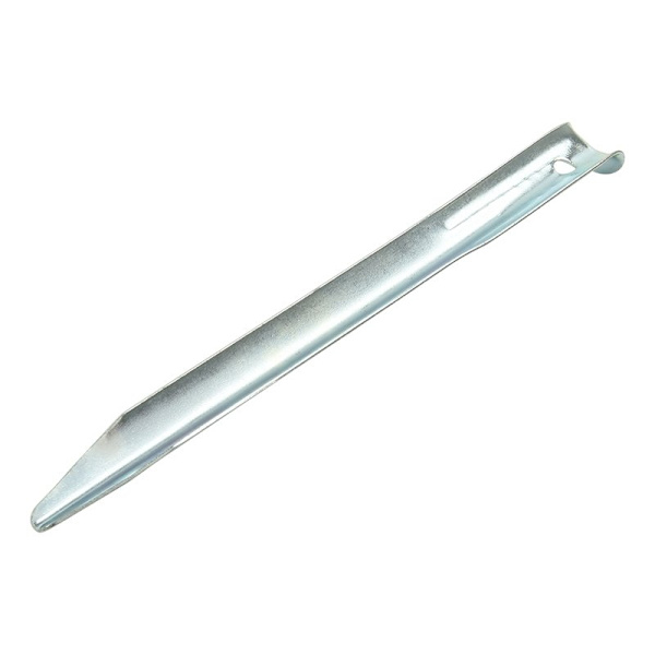 Tentpeg 22cm metalli puolipyöreä 10 kpl polybag