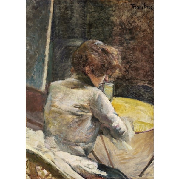 Waiting (Ca.1887) - 70x100 cm
