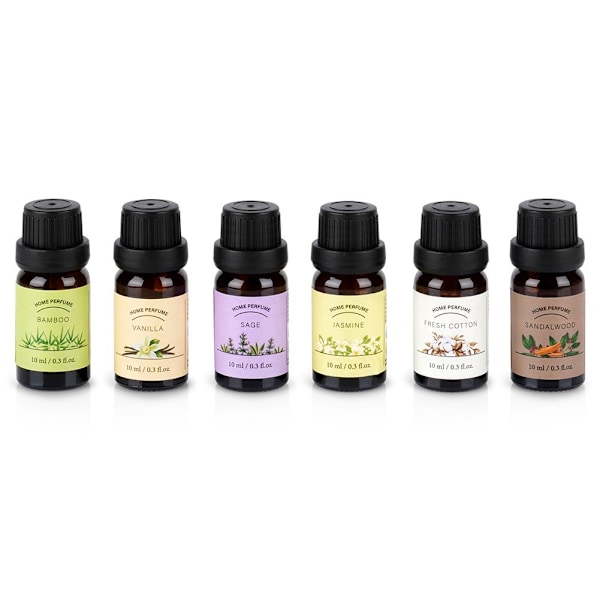 Set eteriska oljor 10 ml 6 st.