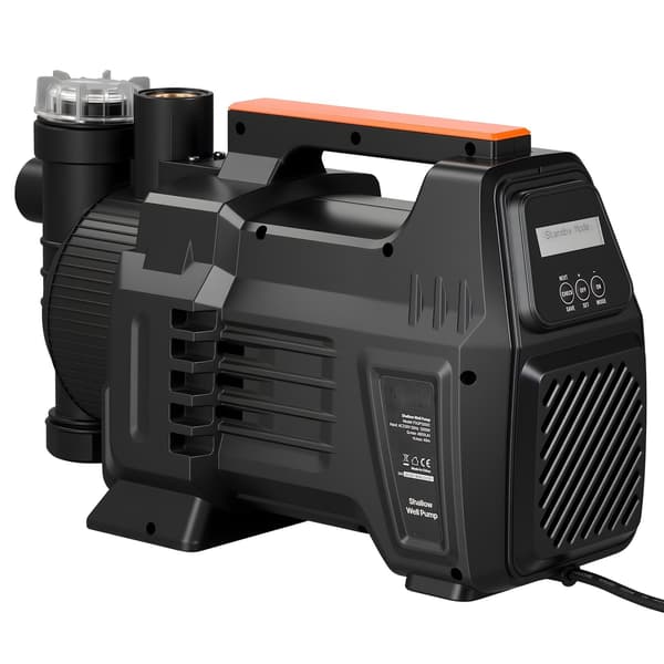 Elektronisk jetpump för grundbrunn, 1300W, 4800 L/H