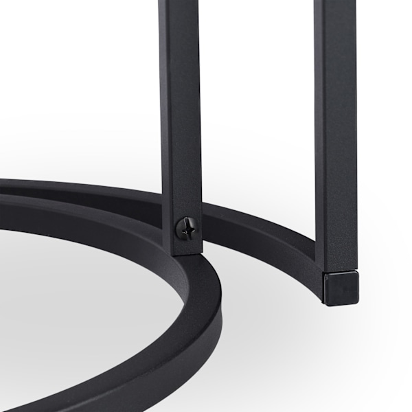 Satsbord set om 2 i glas