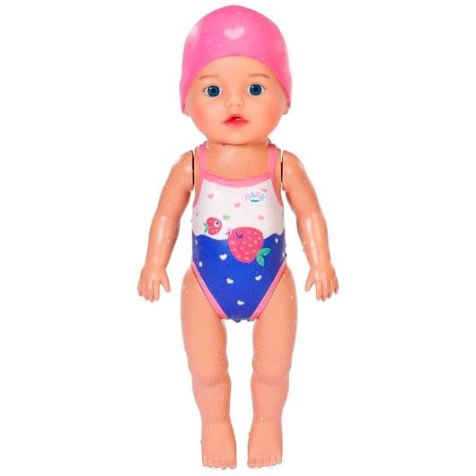 Babysimmardocka 30 cm med uppdragbara armar