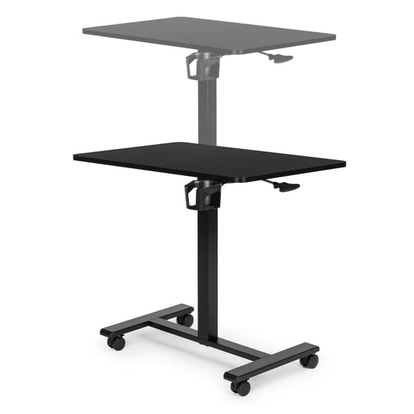 Mobilt, justerbart skrivebord, 70x48 cm, højde 71,5–112 cm