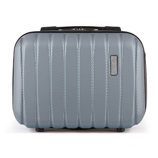Liten ABS reseväska STL902 Silver