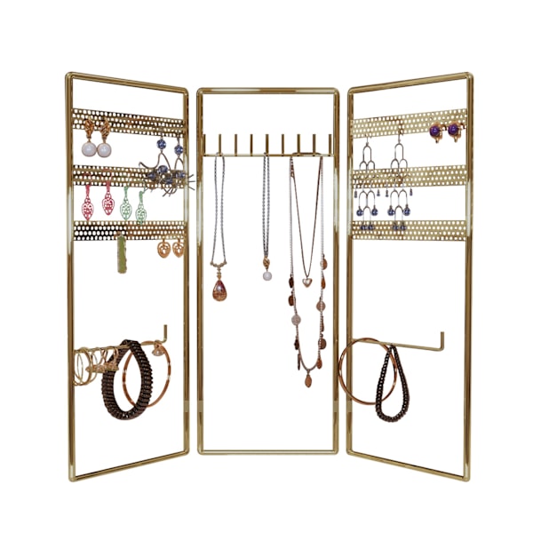 Smykkestativ Organizer 3'lü Takı Standı