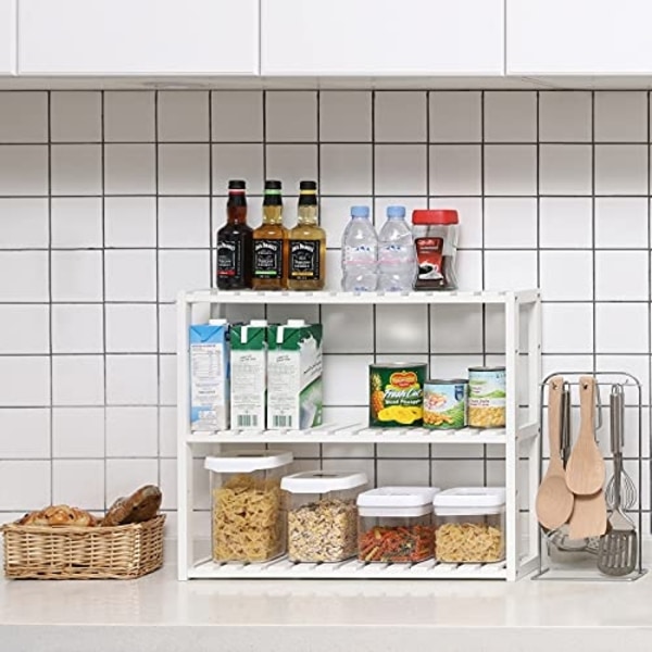 2-in-1 seinä tai vapaasti seisova hylly pieniin tiloihin