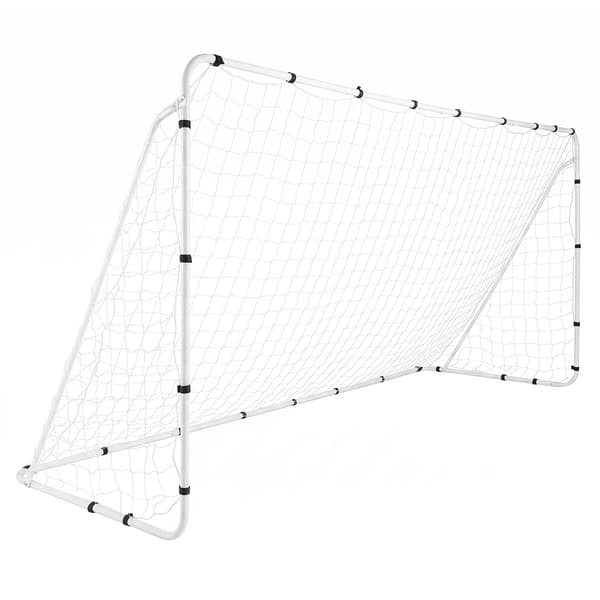 Børnefodboldmål i metal 367x181 cm med PE-net
