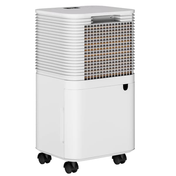 Elektrisk affugter, 12 l/dag, 24-timers timer, LED-display