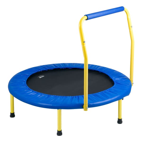 Barnstudsmatta 91 cm, hopfällbar med styr, 56 kg
