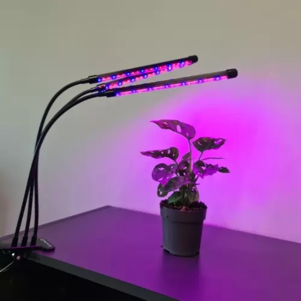 Lampe 20 LED 3stk til plantevækst Gardlov 19242