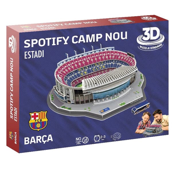 FC Barcelona Camp Nou Stadium 3D-pussel 98st