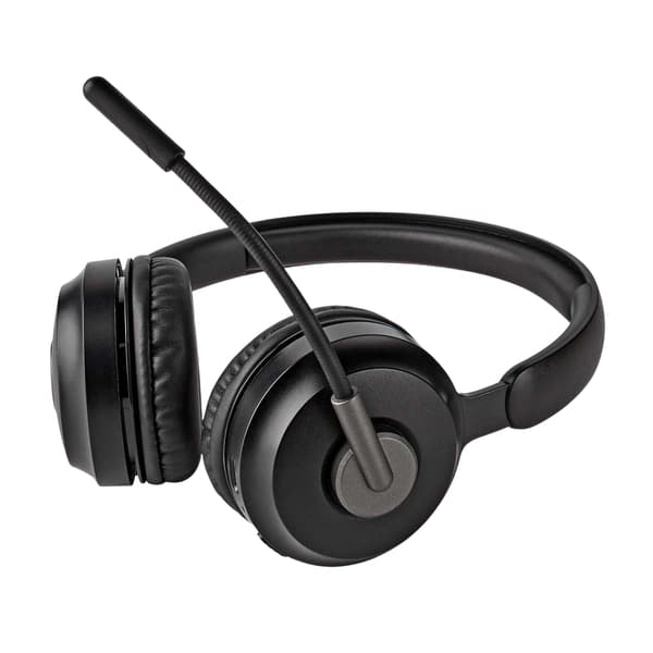PC headset | On-Ear | Stereo | Bluetooth | Vikbara Mikrofon | Svart