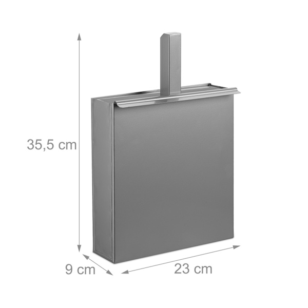 Askhink med spade i silver